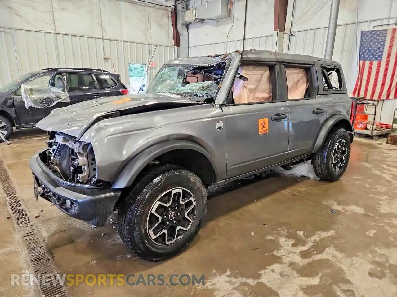 1 Photograph of a damaged car 1FMDE7BH5RLA92860 FORD BRONCO 2024