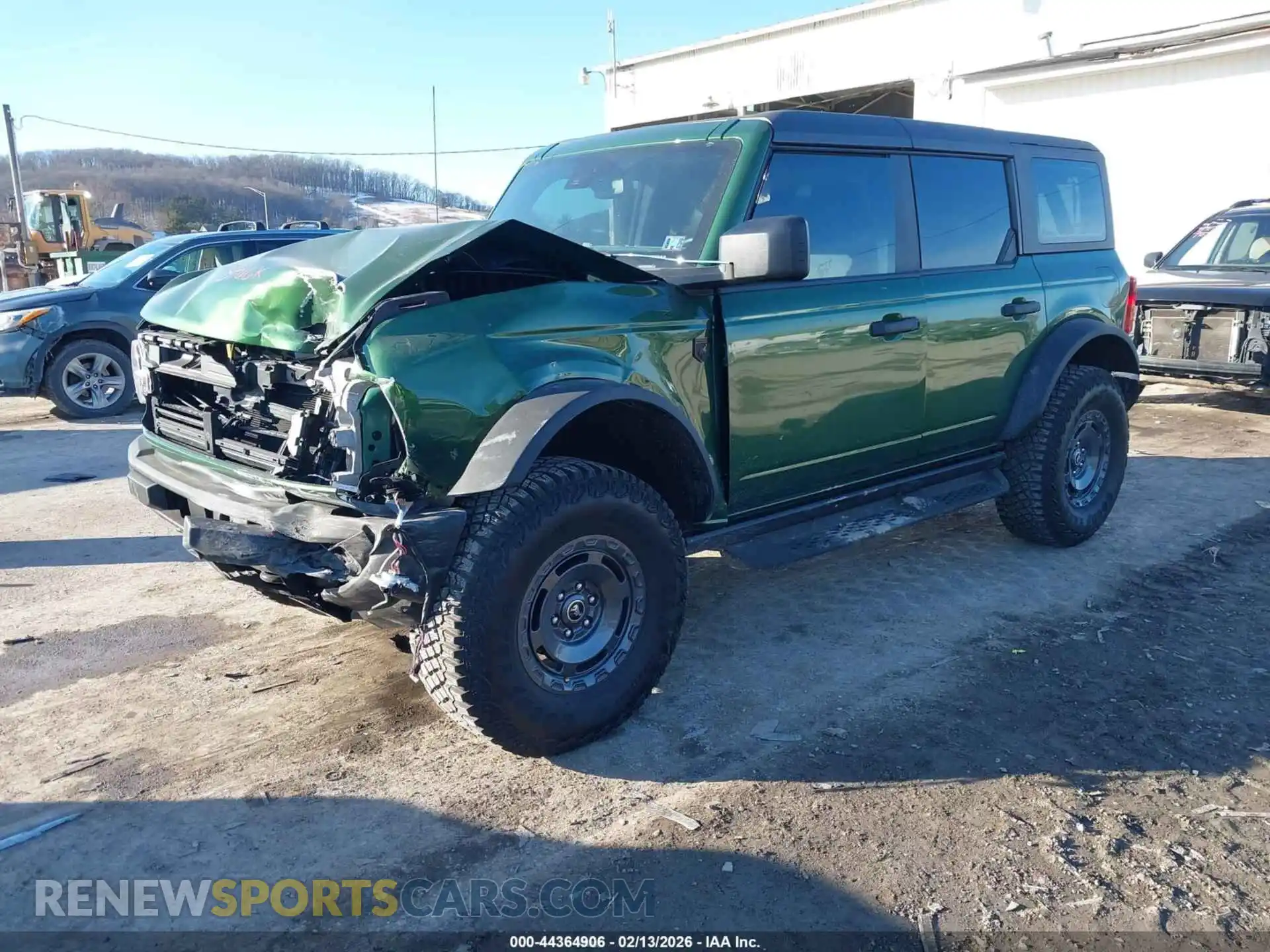 2 Photograph of a damaged car 1FMDE7BH6RLB07009 FORD BRONCO 2024