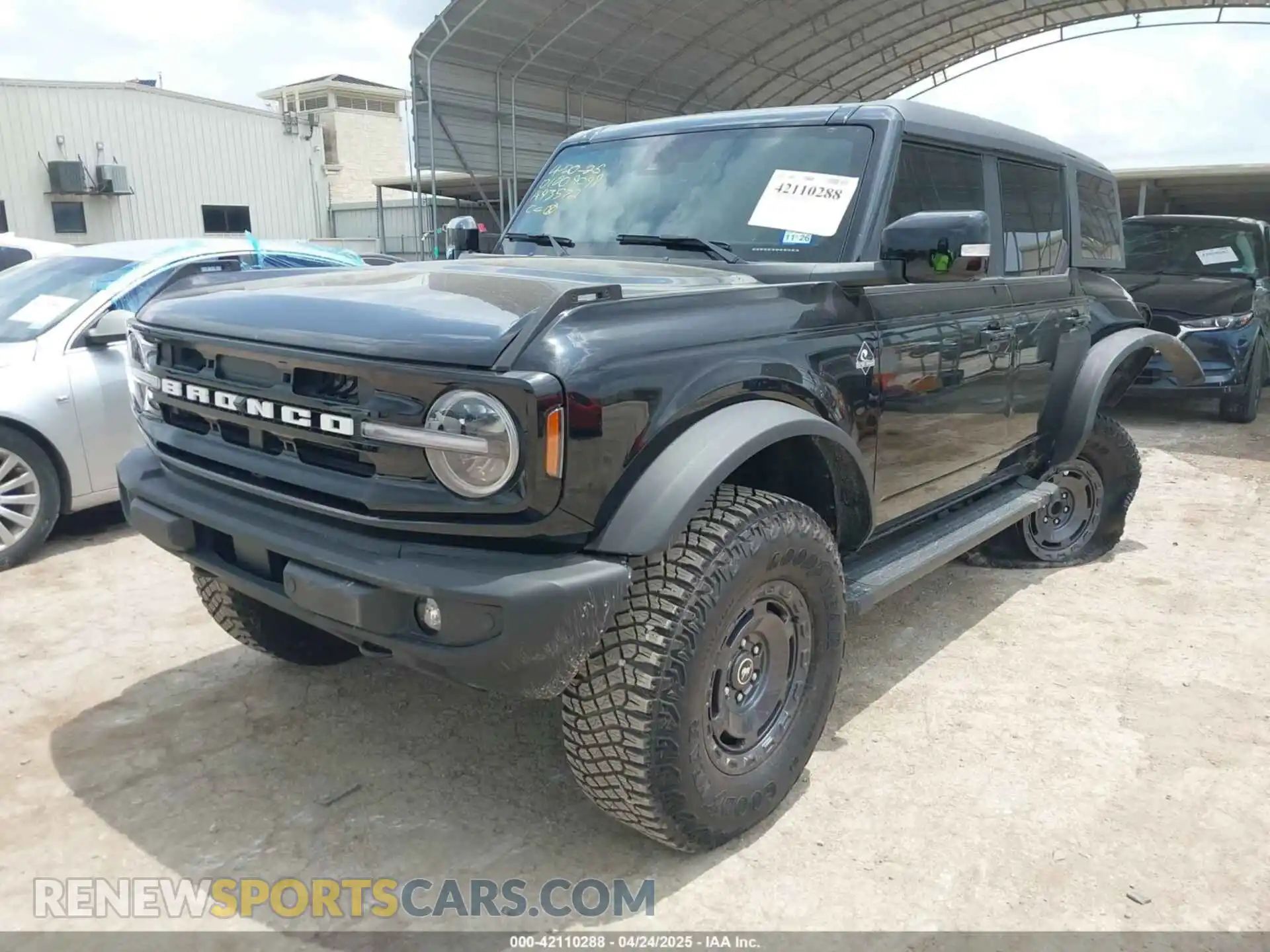 2 Photograph of a damaged car 1FMDE8BH8RLA93572 FORD BRONCO 2024