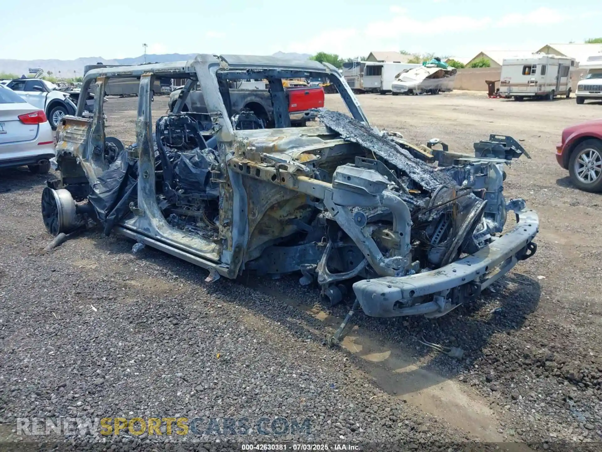 1 Photograph of a damaged car 1FMEE0RR2RLA61494 FORD BRONCO 2024