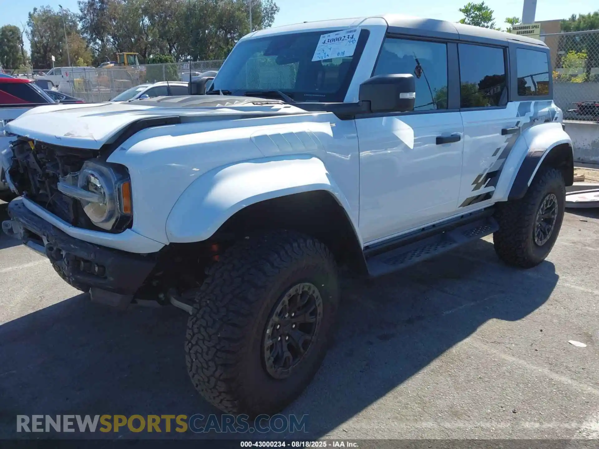 2 Photograph of a damaged car 1FMEE0RR6RLA38283 FORD BRONCO 2024