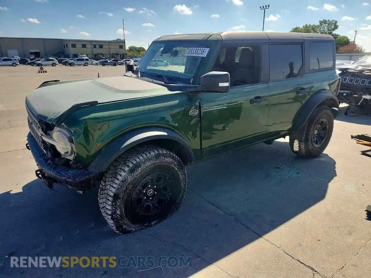 1 Photograph of a damaged car 1FMEE2BP2RLA11814 FORD BRONCO 2024