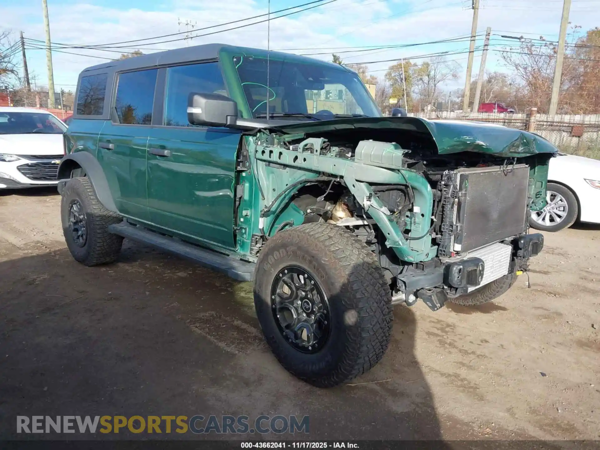 1 Photograph of a damaged car 1FMEE2BP4RLA58861 FORD BRONCO 2024