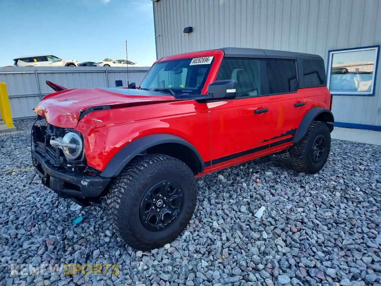 1 Photograph of a damaged car 1FMEE2BP7RLB18180 FORD BRONCO 2024