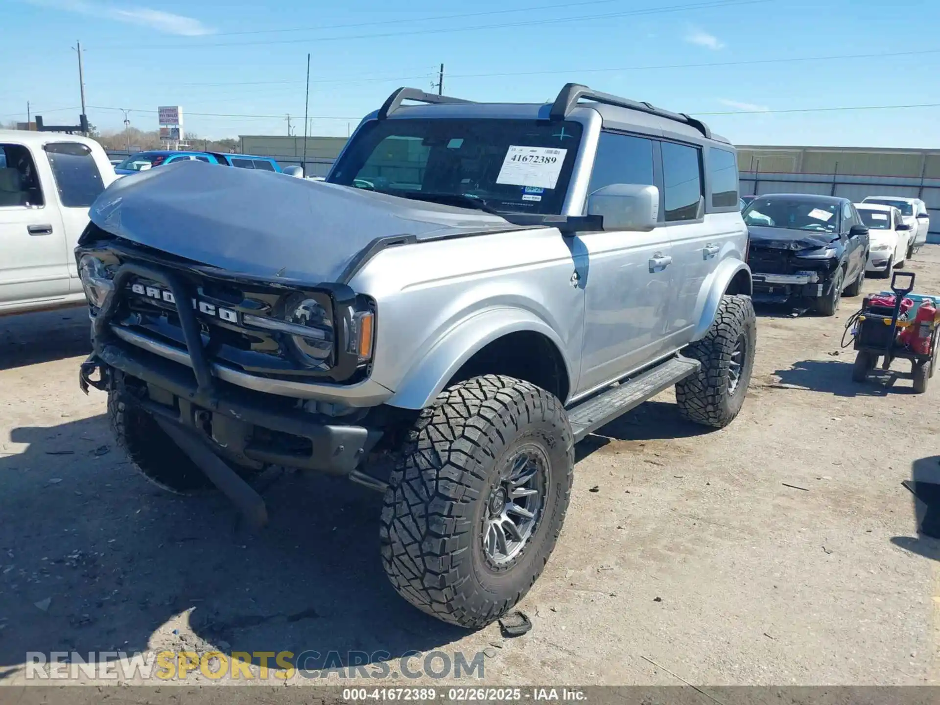 2 Photograph of a damaged car 1FMEE8BP9RLA09450 FORD BRONCO 2024