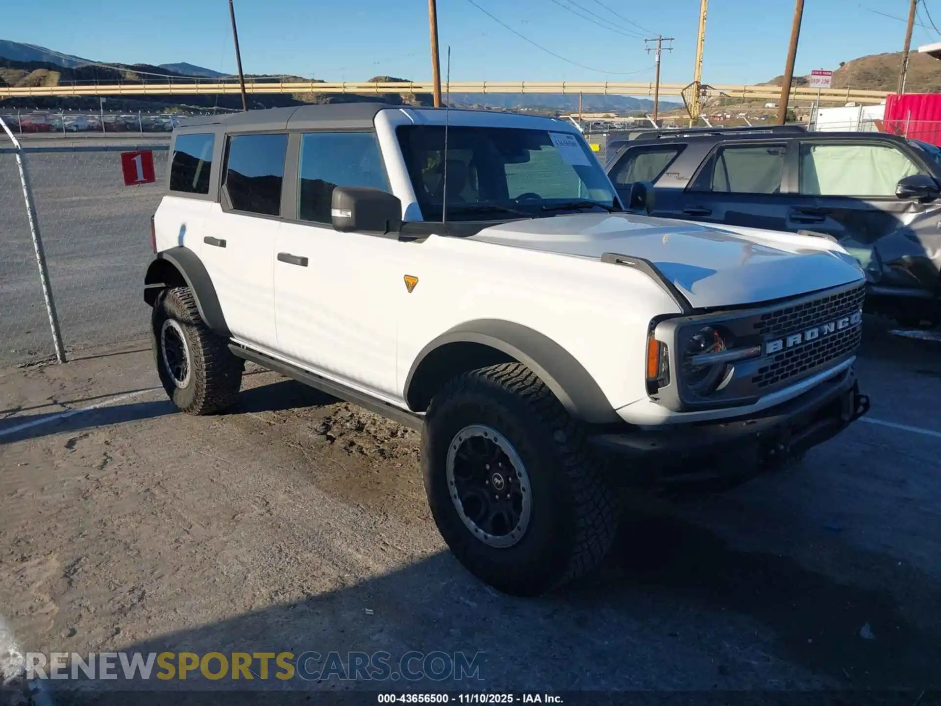 1 Photograph of a damaged car 1FMEE9BP0RLA54122 FORD BRONCO 2024