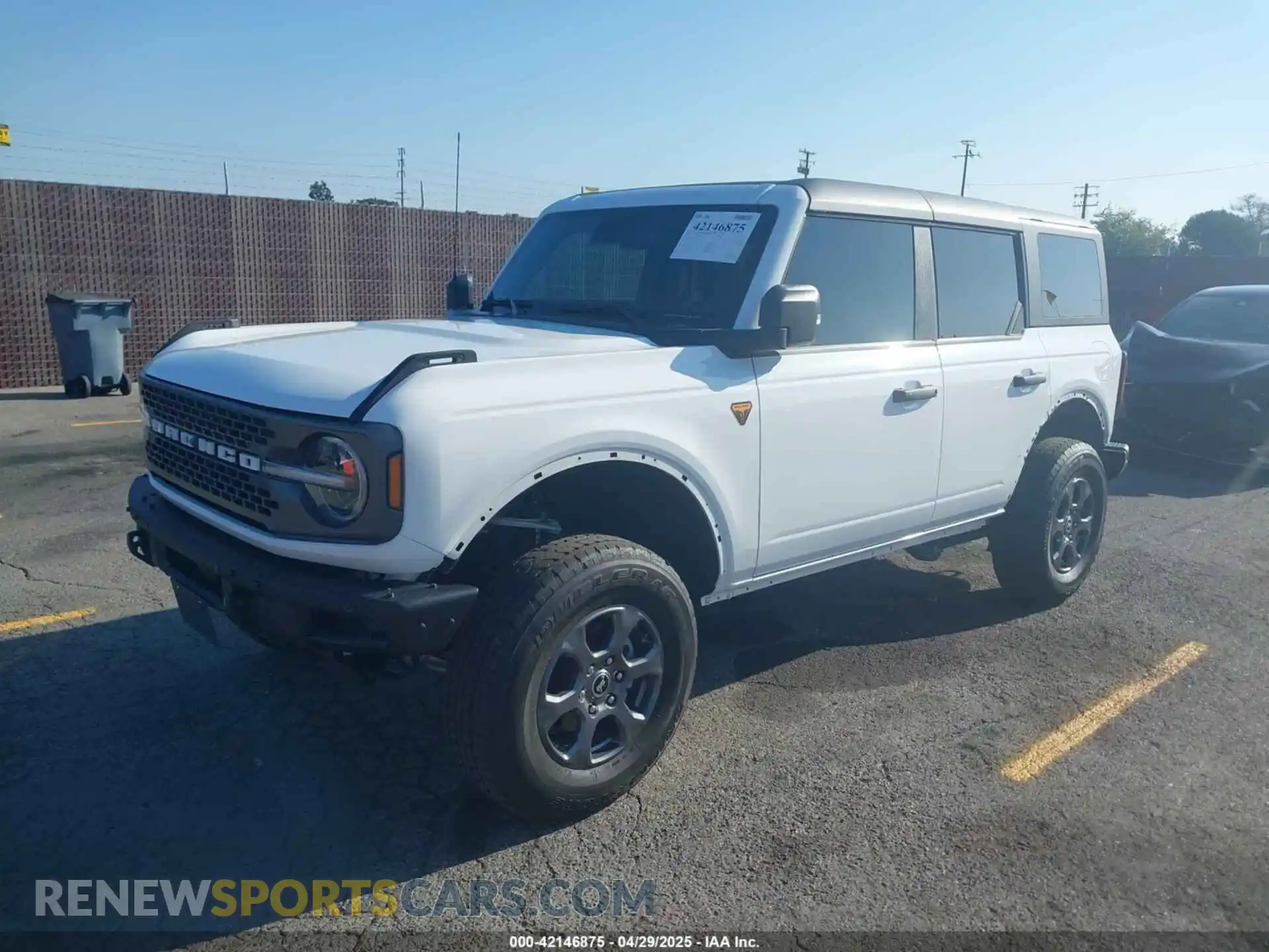 2 Фотография поврежденного автомобиля 1FMEE9BP5RLA09693 FORD BRONCO 2024