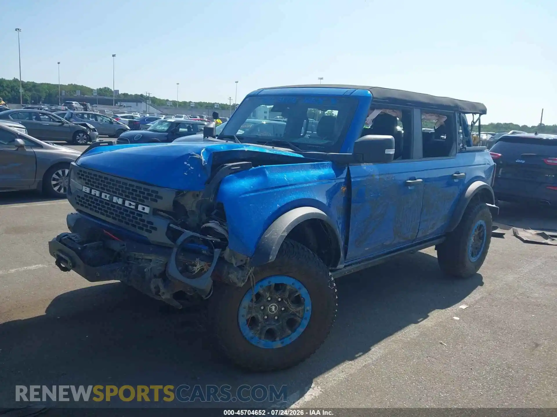 2 Фотография поврежденного автомобиля 1FMEE9BP6RLA88128 FORD BRONCO 2024