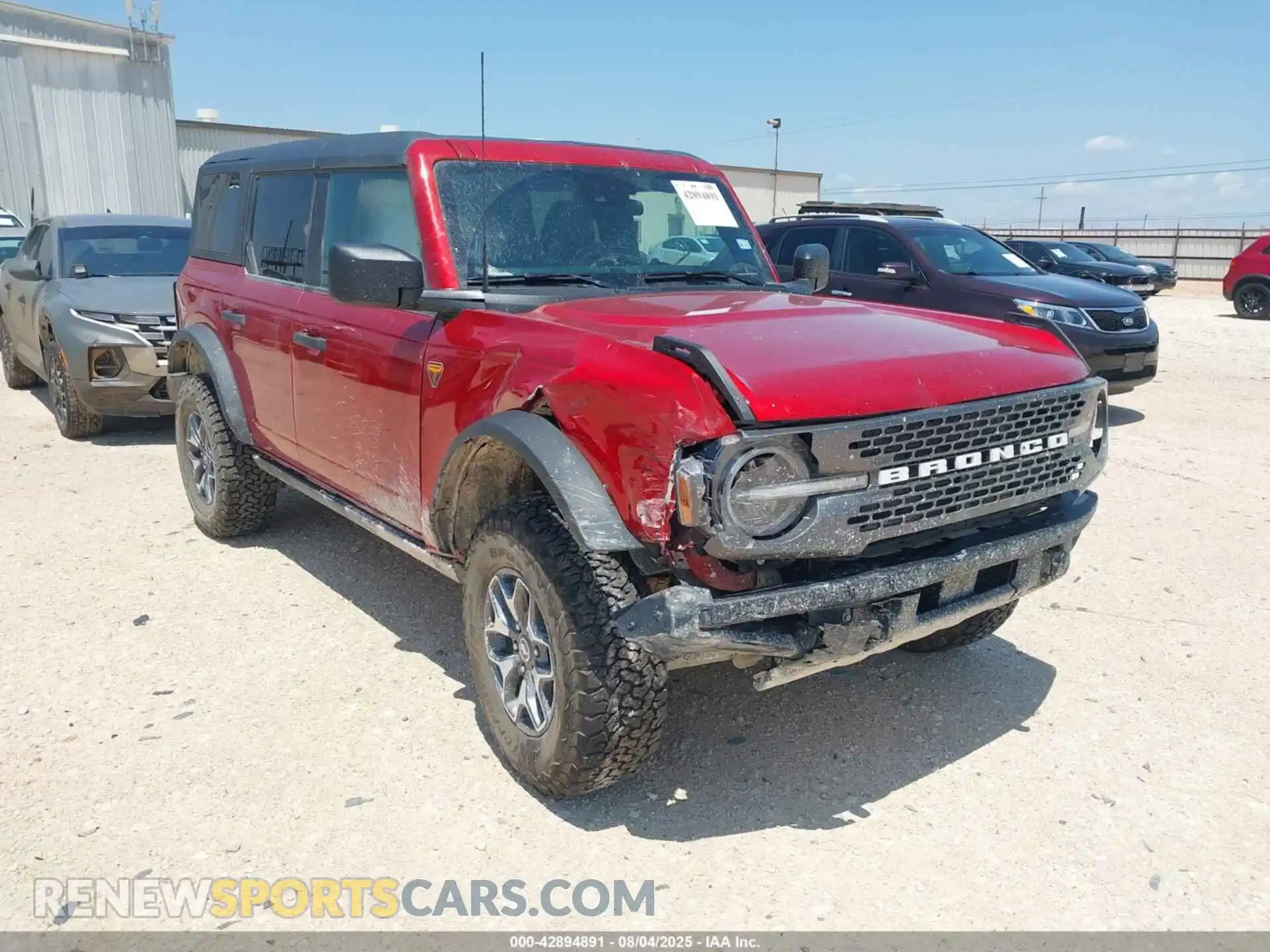 1 Photograph of a damaged car 1FMEE9BP8RLA90060 FORD BRONCO 2024