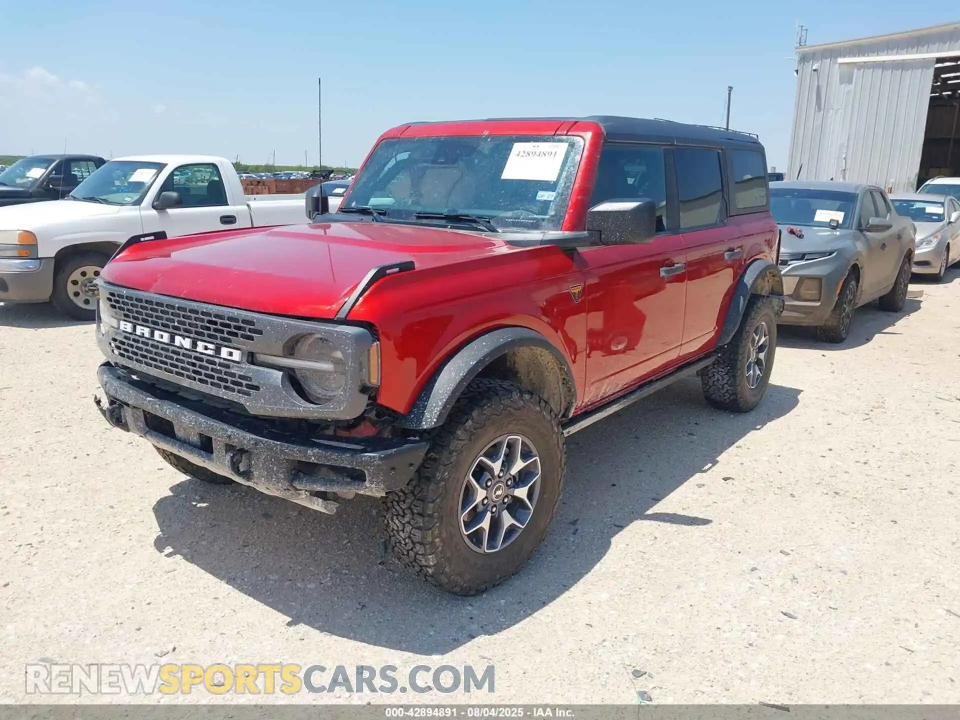 2 Photograph of a damaged car 1FMEE9BP8RLA90060 FORD BRONCO 2024