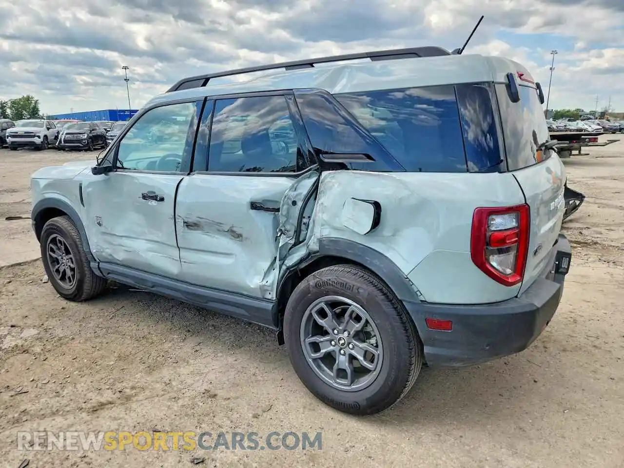 2 Photograph of a damaged car 3FMCR9B60RRE05938 FORD BRONCO 2024