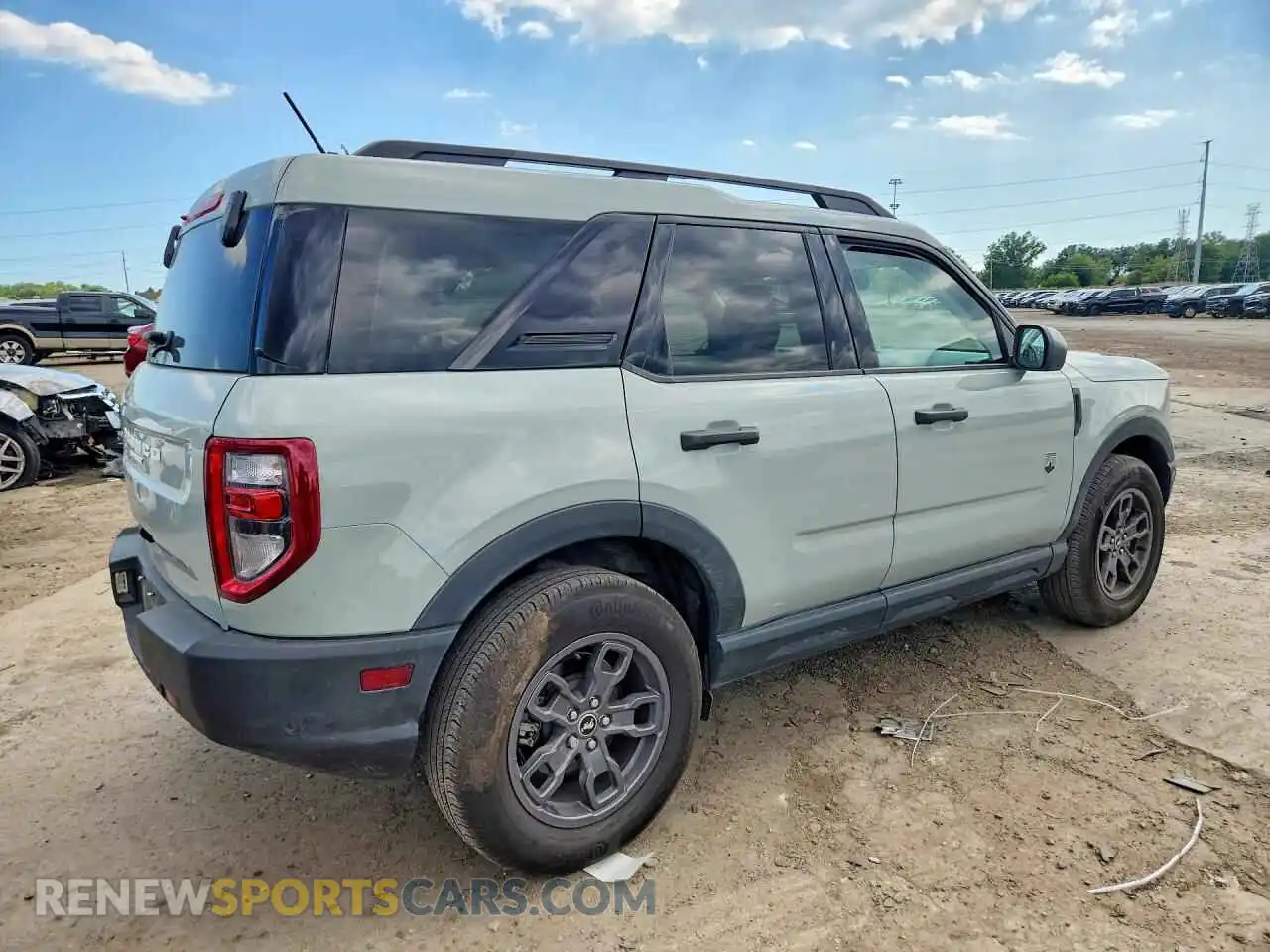 3 Photograph of a damaged car 3FMCR9B60RRE05938 FORD BRONCO 2024
