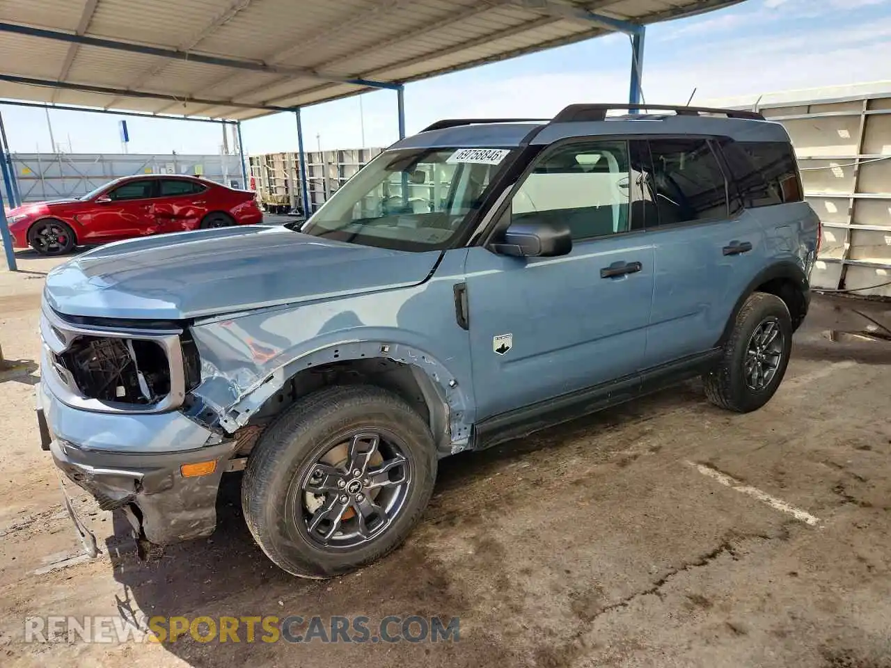1 Photograph of a damaged car 3FMCR9B60RRE31312 FORD BRONCO 2024