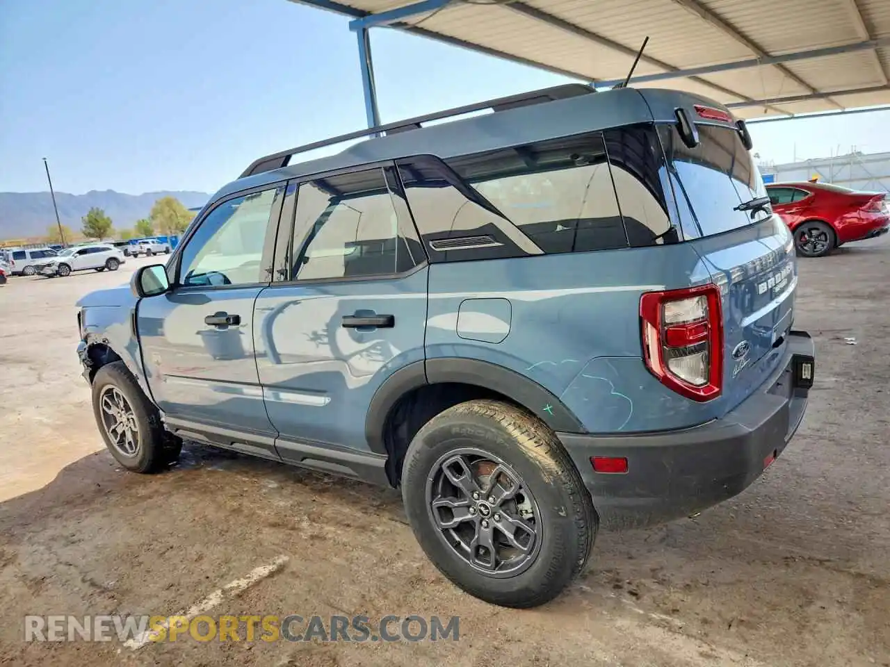 2 Photograph of a damaged car 3FMCR9B60RRE31312 FORD BRONCO 2024