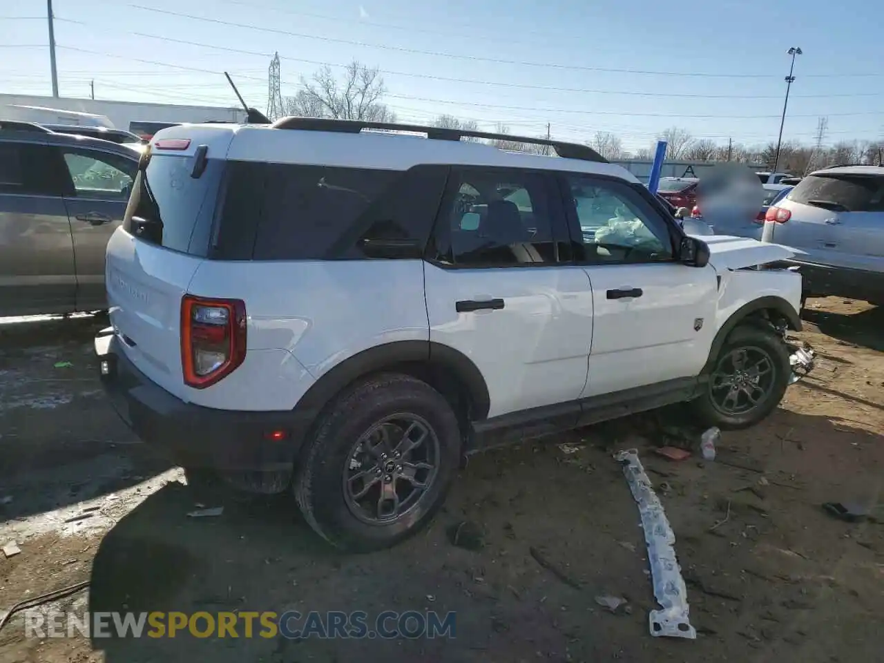 3 Photograph of a damaged car 3FMCR9B60RRE44657 FORD BRONCO 2024