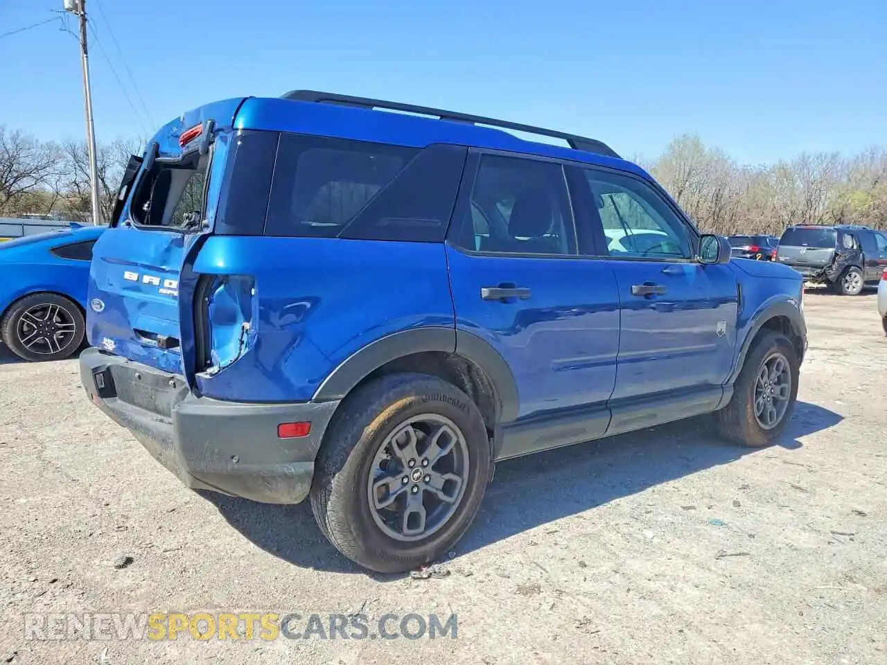 3 Photograph of a damaged car 3FMCR9B60RRE65234 FORD BRONCO 2024