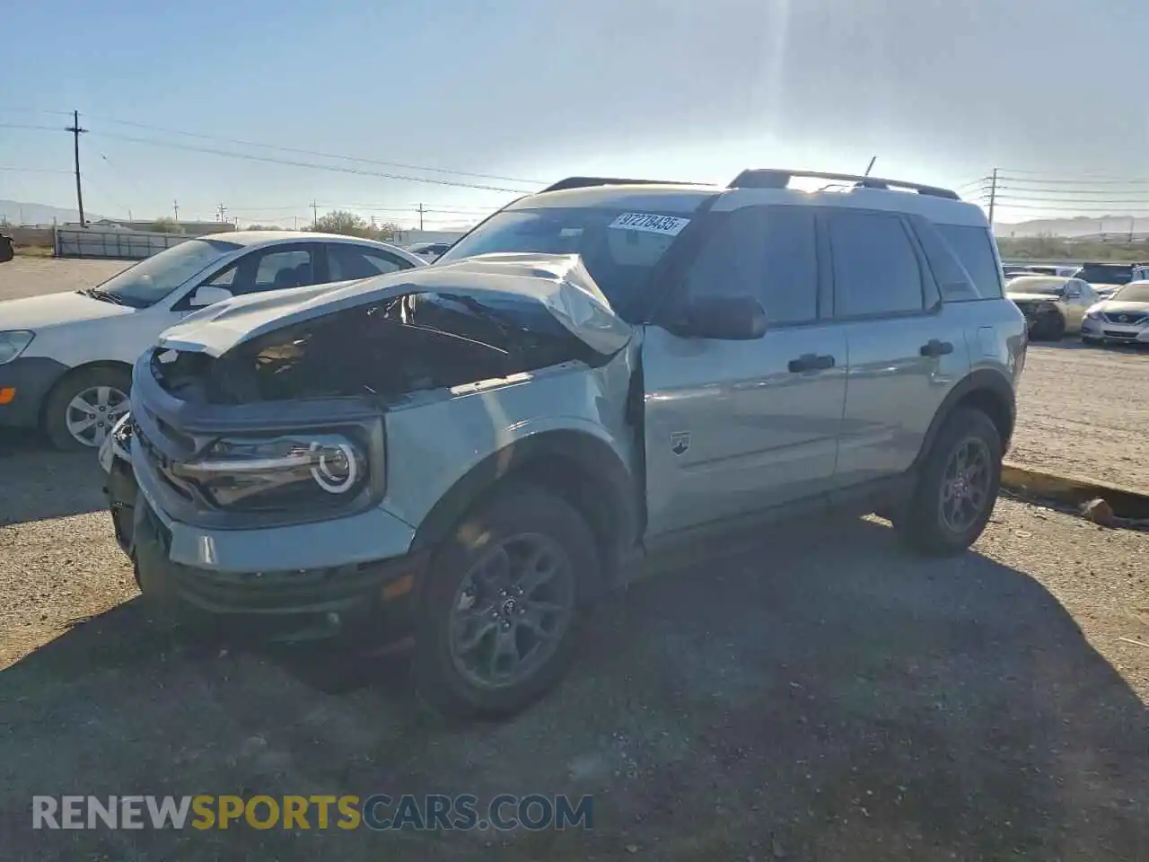 1 Photograph of a damaged car 3FMCR9B61RRE27155 FORD BRONCO 2024