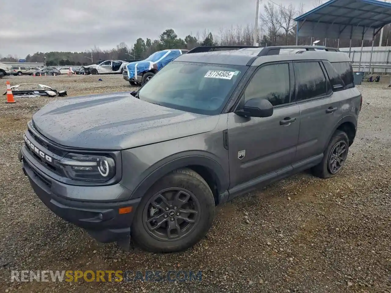 1 Photograph of a damaged car 3FMCR9B61RRE36678 FORD BRONCO 2024