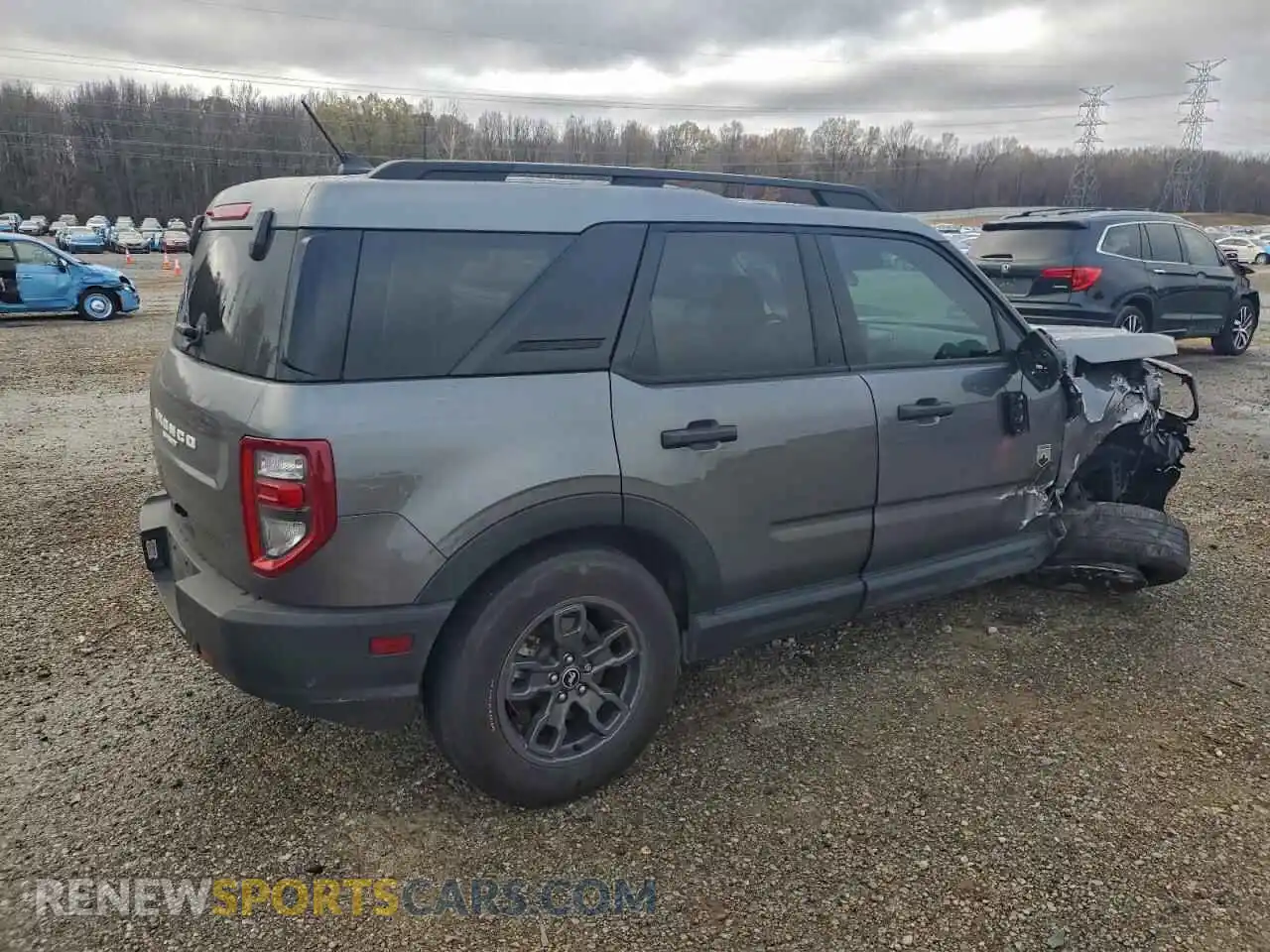 3 Photograph of a damaged car 3FMCR9B61RRE36678 FORD BRONCO 2024