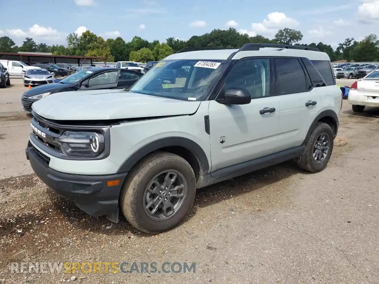 1 Photograph of a damaged car 3FMCR9B61RRE71642 FORD BRONCO 2024