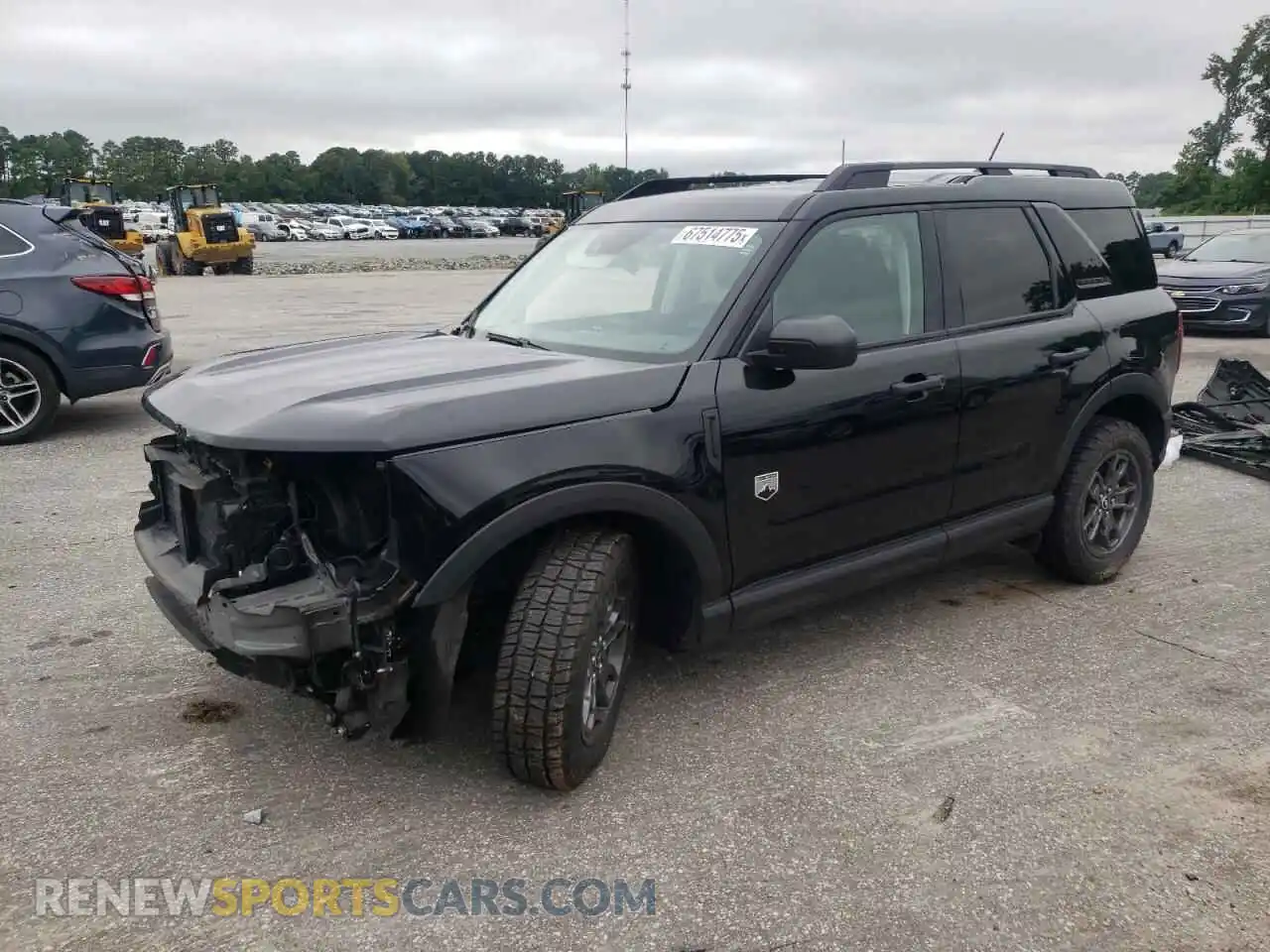 1 Photograph of a damaged car 3FMCR9B61RRE72080 FORD BRONCO 2024