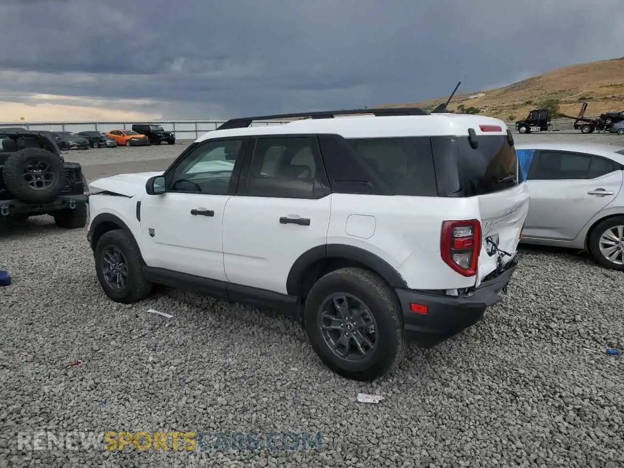 2 Photograph of a damaged car 3FMCR9B61RRE75867 FORD BRONCO 2024