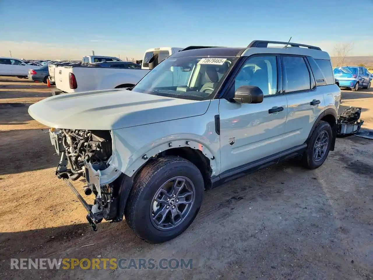 1 Photograph of a damaged car 3FMCR9B61RRF70722 FORD BRONCO 2024