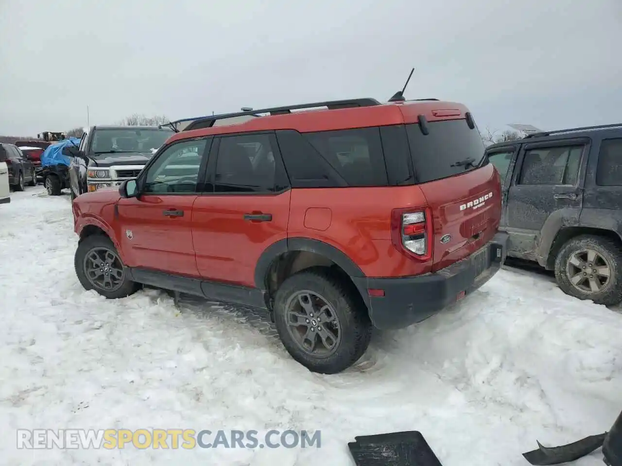 2 Photograph of a damaged car 3FMCR9B62RRE16892 FORD BRONCO 2024