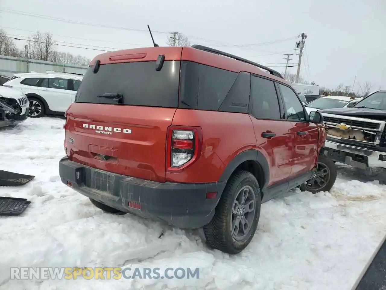3 Photograph of a damaged car 3FMCR9B62RRE16892 FORD BRONCO 2024