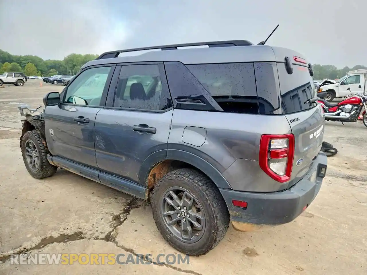 2 fotografías del automóvil dañado 3FMCR9B62RRE38956 FORD BRONCO 2024