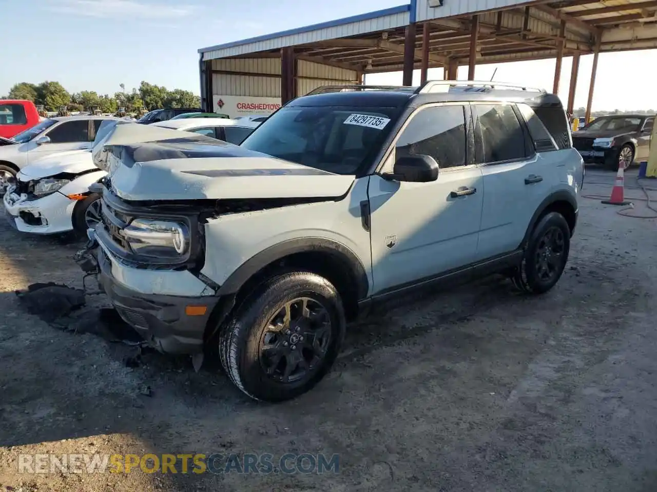 1 Photograph of a damaged car 3FMCR9B62RRF43688 FORD BRONCO 2024