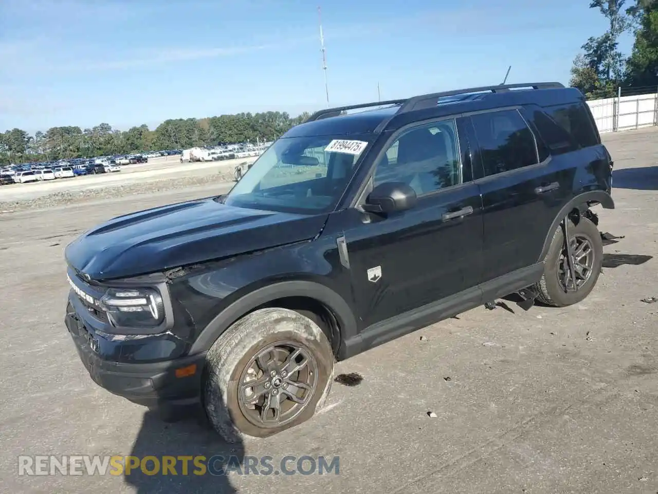 1 Photograph of a damaged car 3FMCR9B63RRE27903 FORD BRONCO 2024