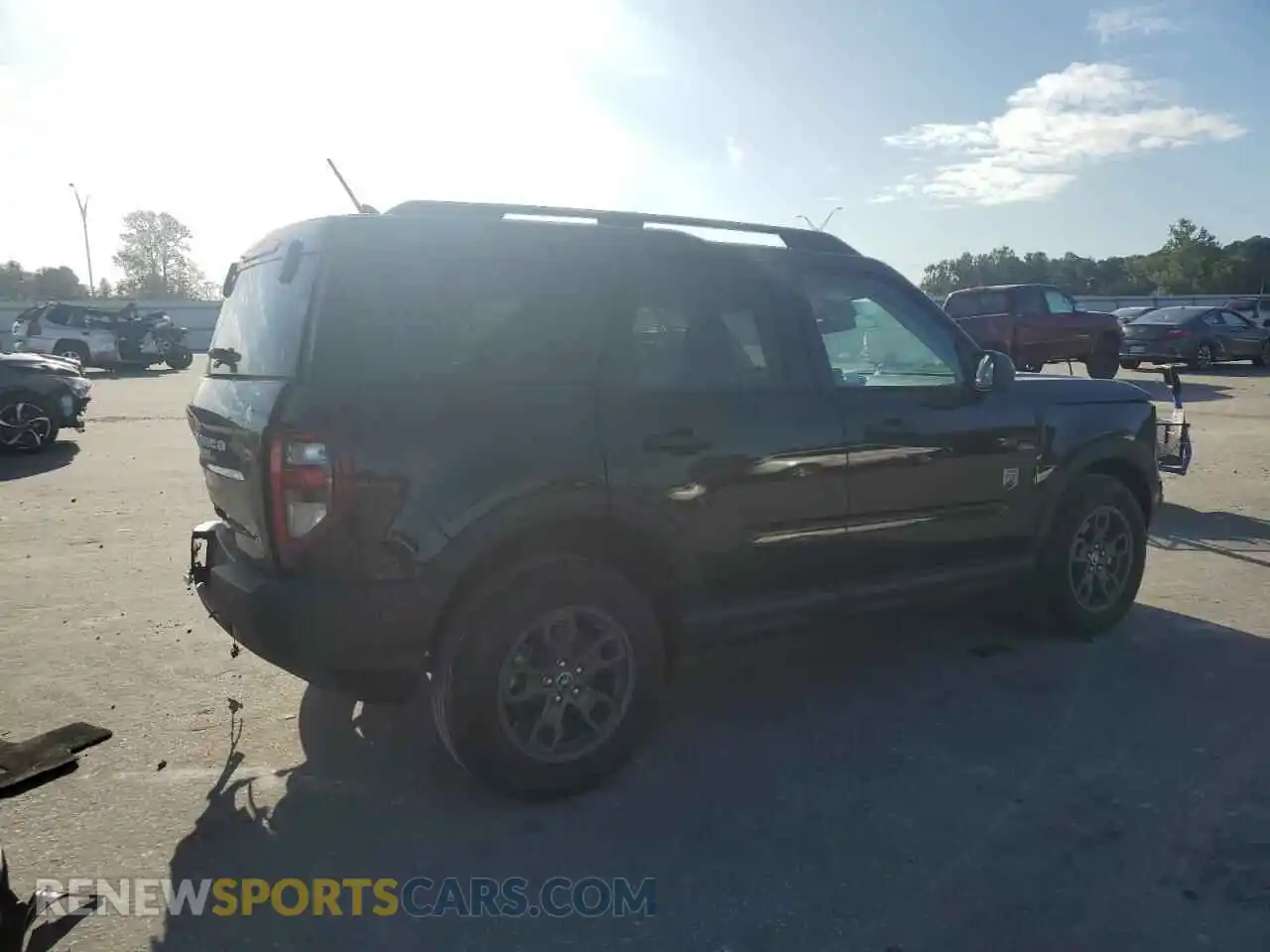 3 Photograph of a damaged car 3FMCR9B63RRE27903 FORD BRONCO 2024