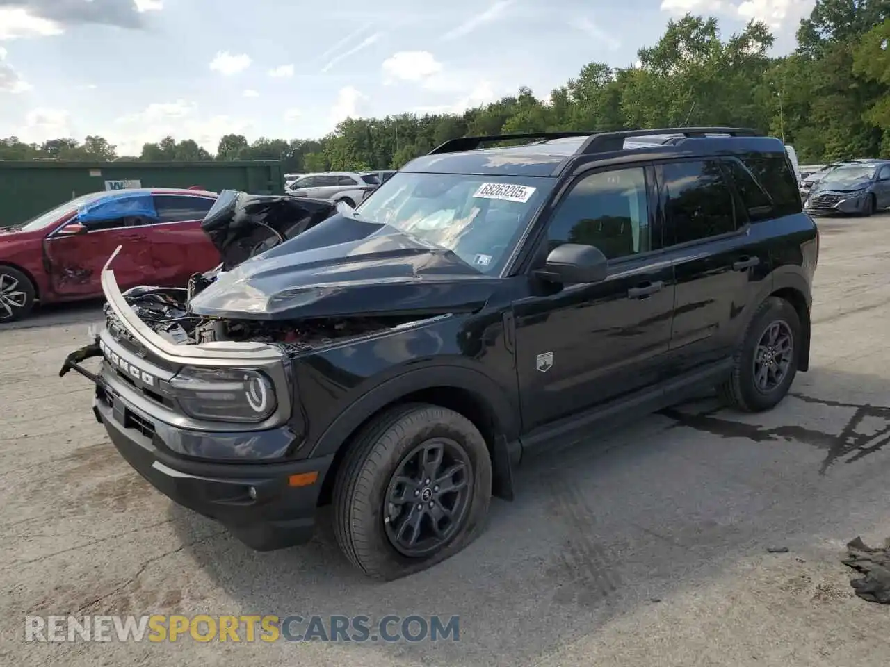 1 Photograph of a damaged car 3FMCR9B63RRE78639 FORD BRONCO 2024