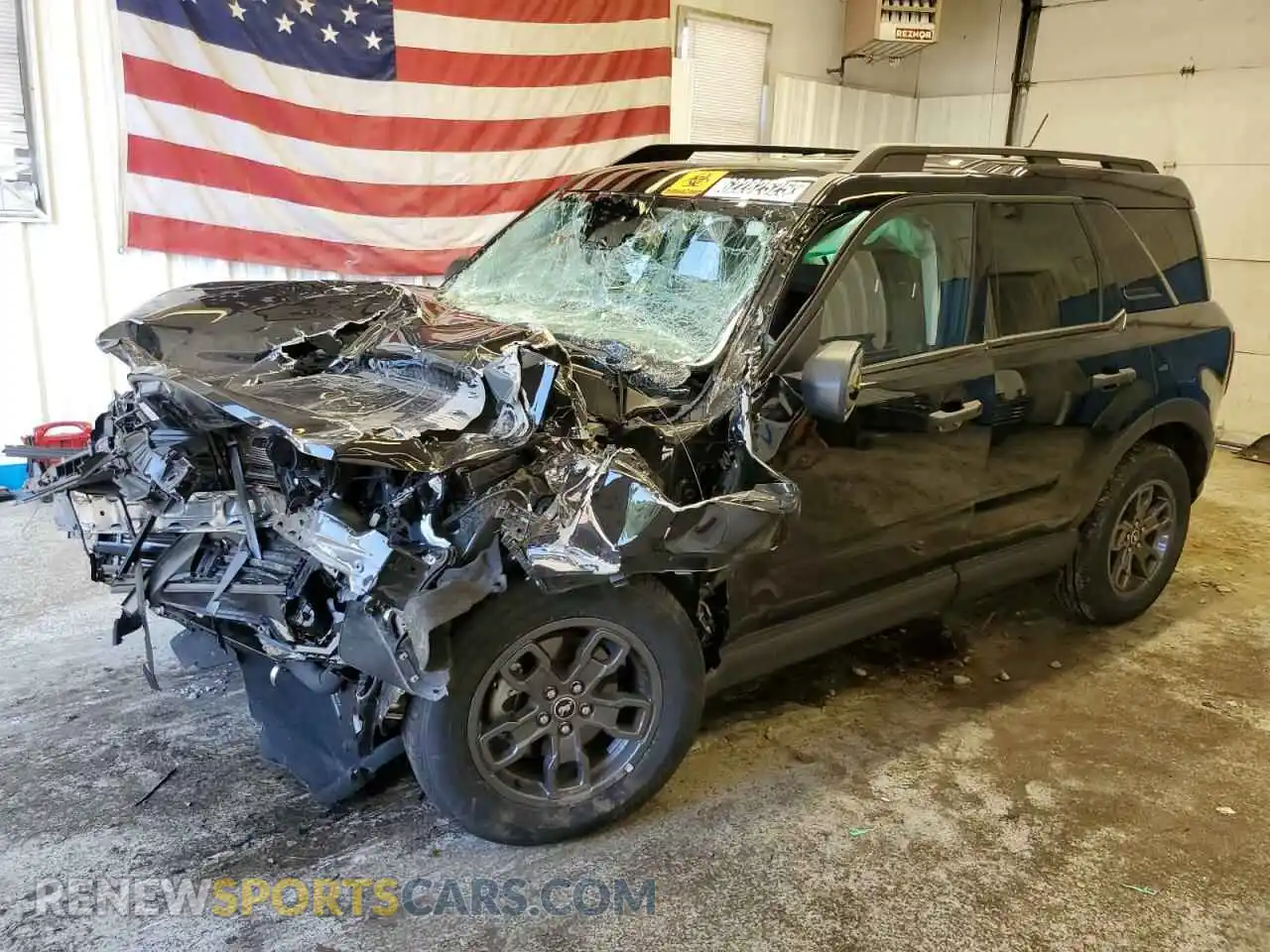 1 Photograph of a damaged car 3FMCR9B63RRE85848 FORD BRONCO 2024
