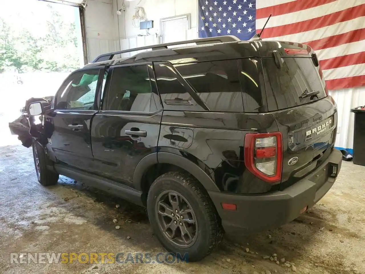 2 Photograph of a damaged car 3FMCR9B63RRE85848 FORD BRONCO 2024
