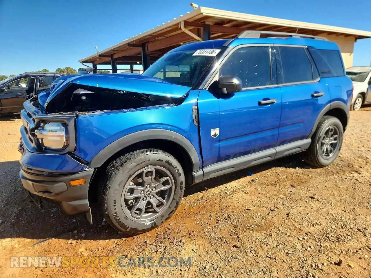 1 Photograph of a damaged car 3FMCR9B64RRE05845 FORD BRONCO 2024