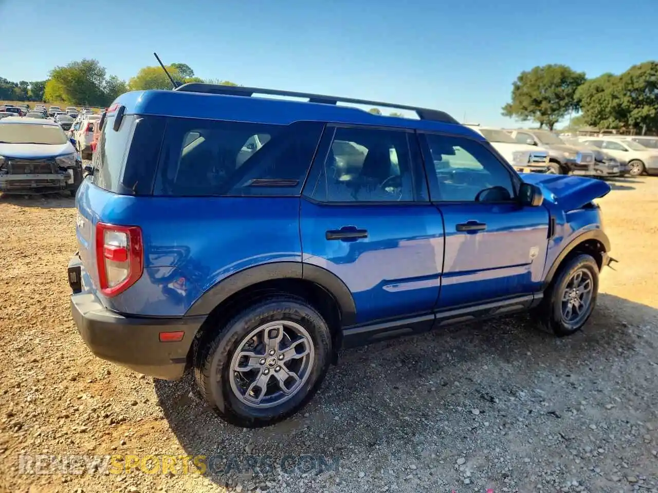 3 Photograph of a damaged car 3FMCR9B64RRE05845 FORD BRONCO 2024
