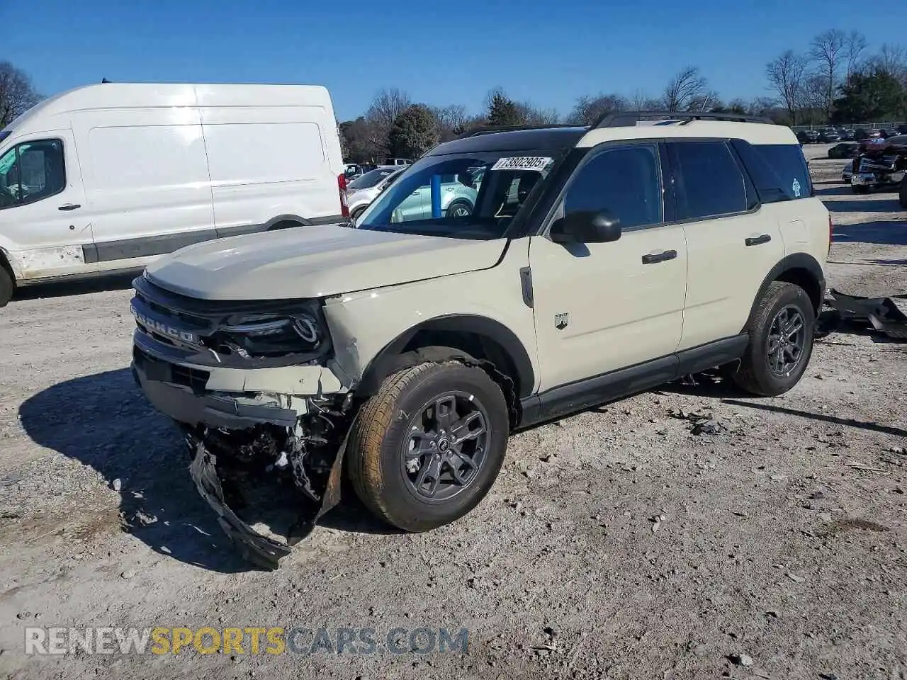 1 Photograph of a damaged car 3FMCR9B64RRE16442 FORD BRONCO 2024