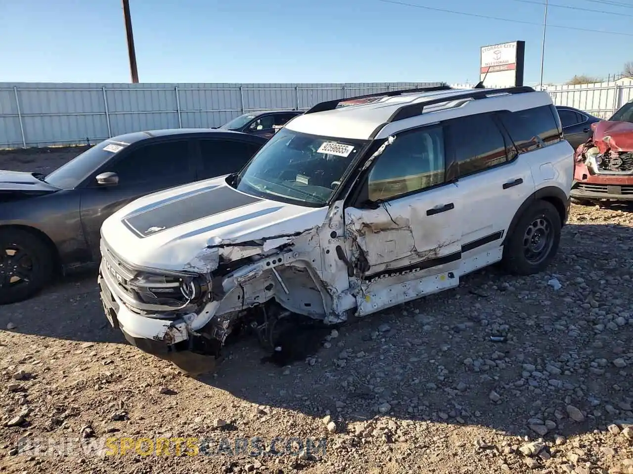 1 Photograph of a damaged car 3FMCR9B64RRE40708 FORD BRONCO 2024