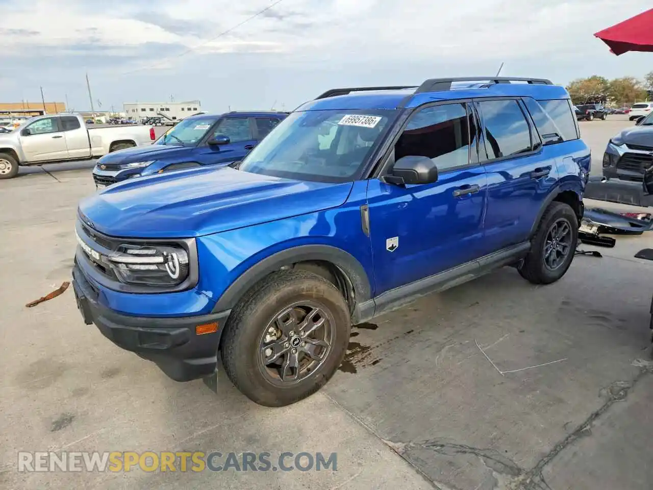 1 Photograph of a damaged car 3FMCR9B65RRE75659 FORD BRONCO 2024
