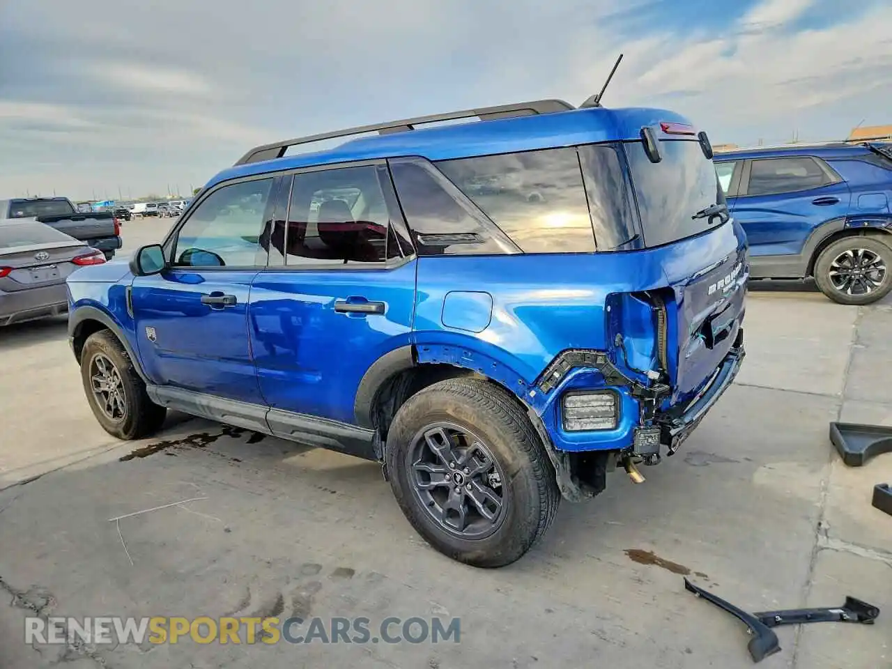 2 Photograph of a damaged car 3FMCR9B65RRE75659 FORD BRONCO 2024