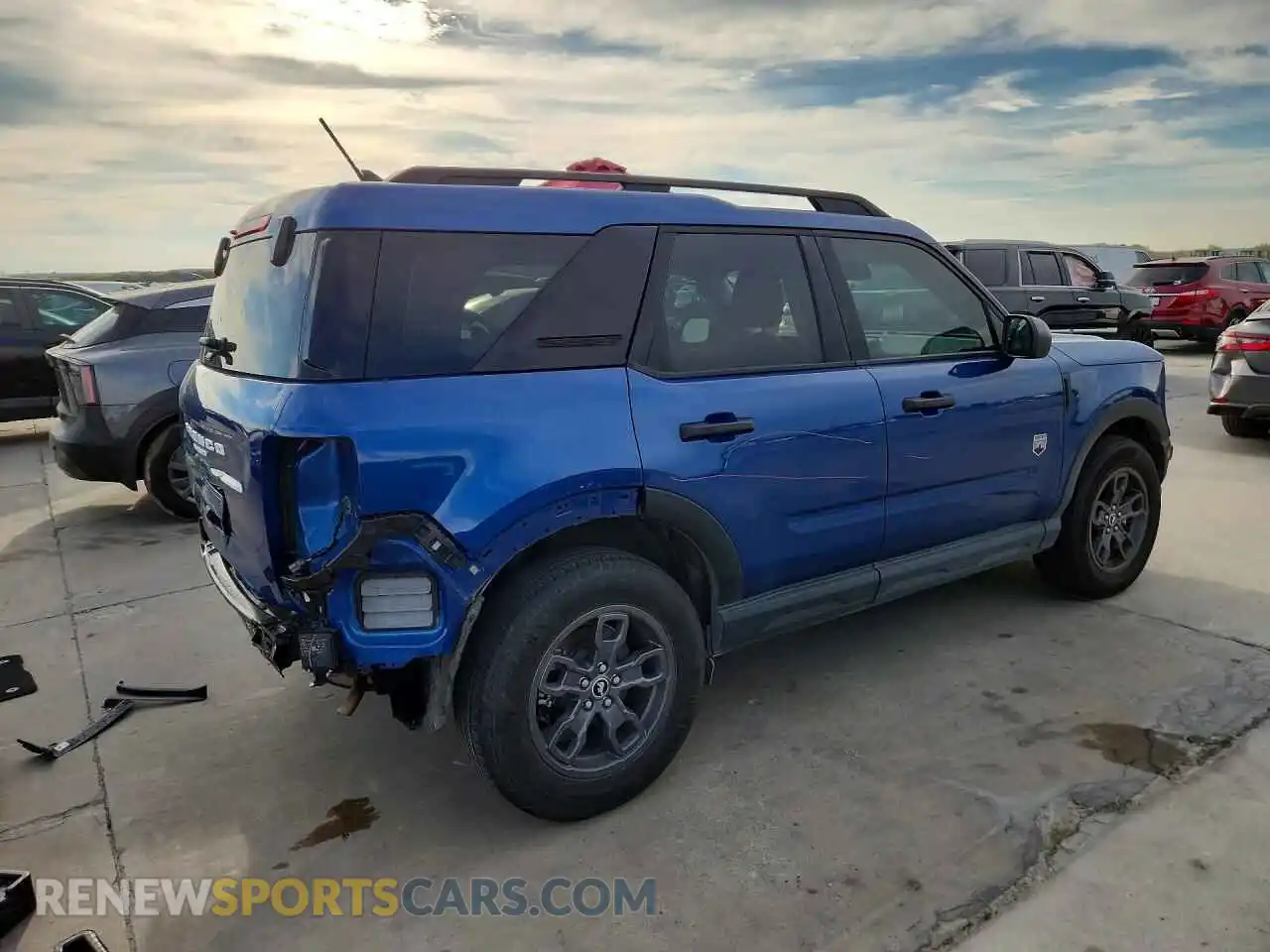 3 Photograph of a damaged car 3FMCR9B65RRE75659 FORD BRONCO 2024