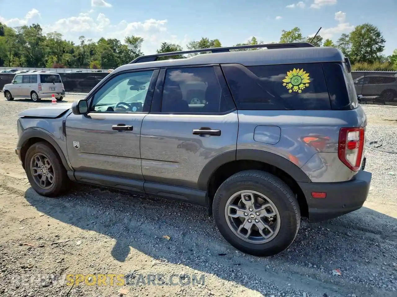 2 Photograph of a damaged car 3FMCR9B65RRF37643 FORD BRONCO 2024