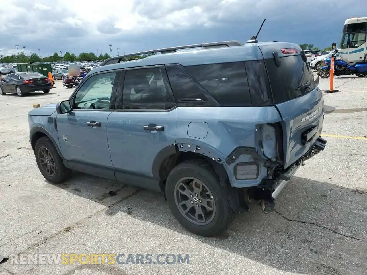 2 Photograph of a damaged car 3FMCR9B66RRF04084 FORD BRONCO 2024