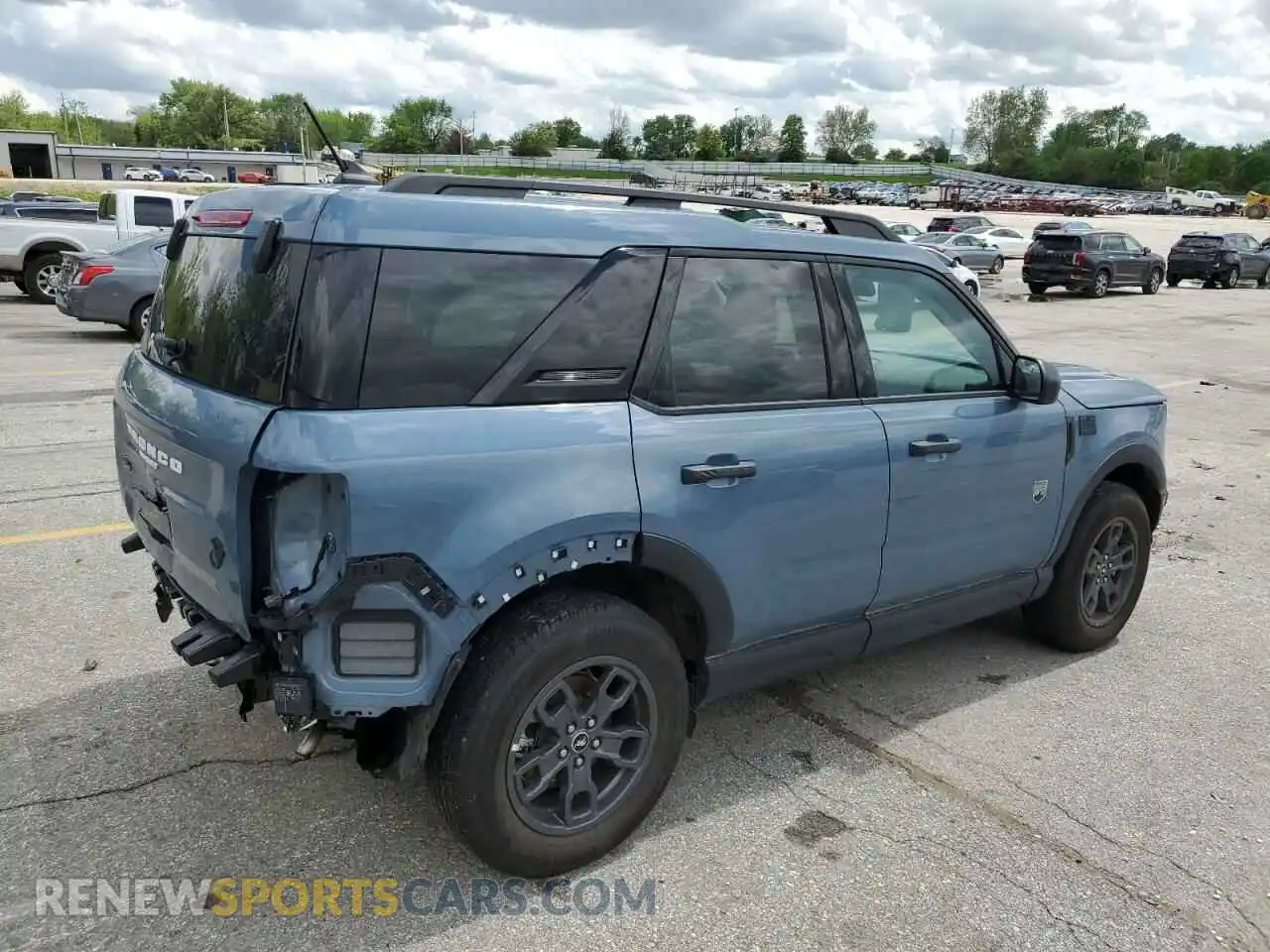 3 Photograph of a damaged car 3FMCR9B66RRF04084 FORD BRONCO 2024