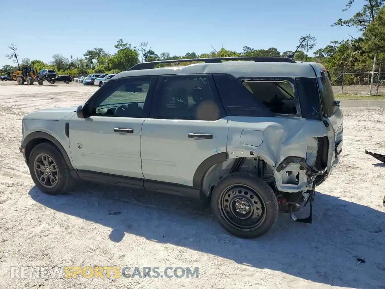 2 Photograph of a damaged car 3FMCR9B66RRF38042 FORD BRONCO 2024