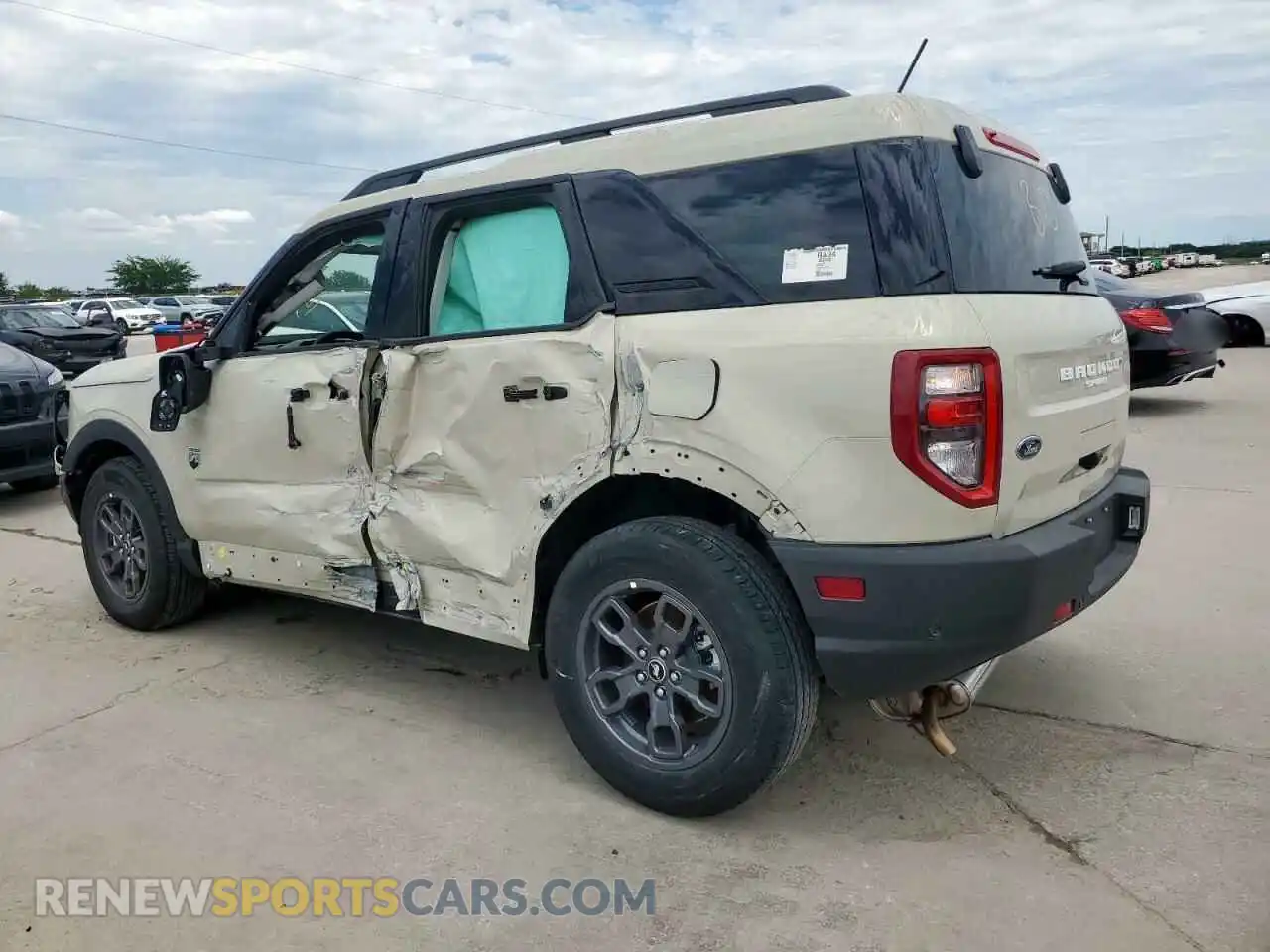 2 Photograph of a damaged car 3FMCR9B66RRF55410 FORD BRONCO 2024