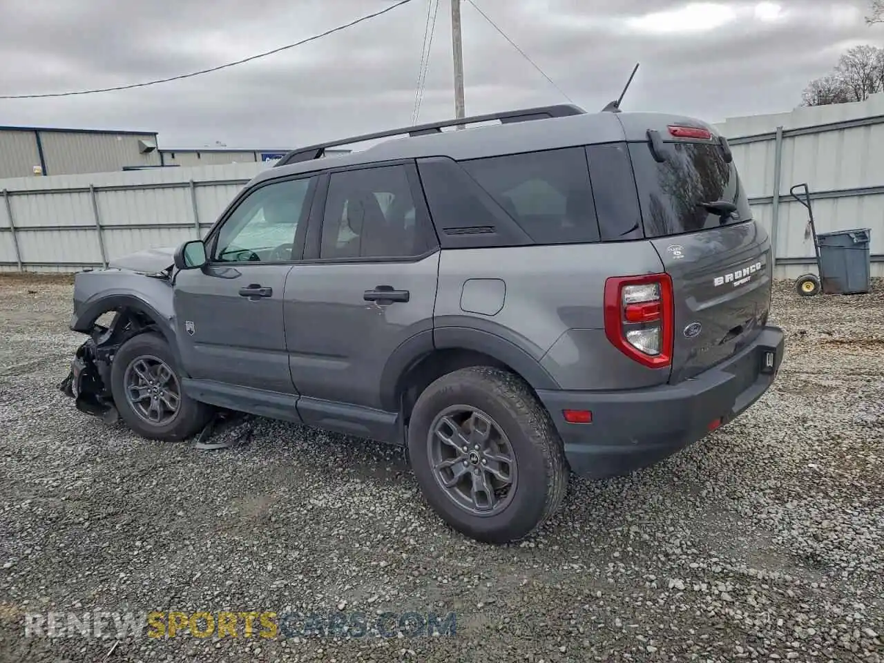 2 Photograph of a damaged car 3FMCR9B67RRE96061 FORD BRONCO 2024