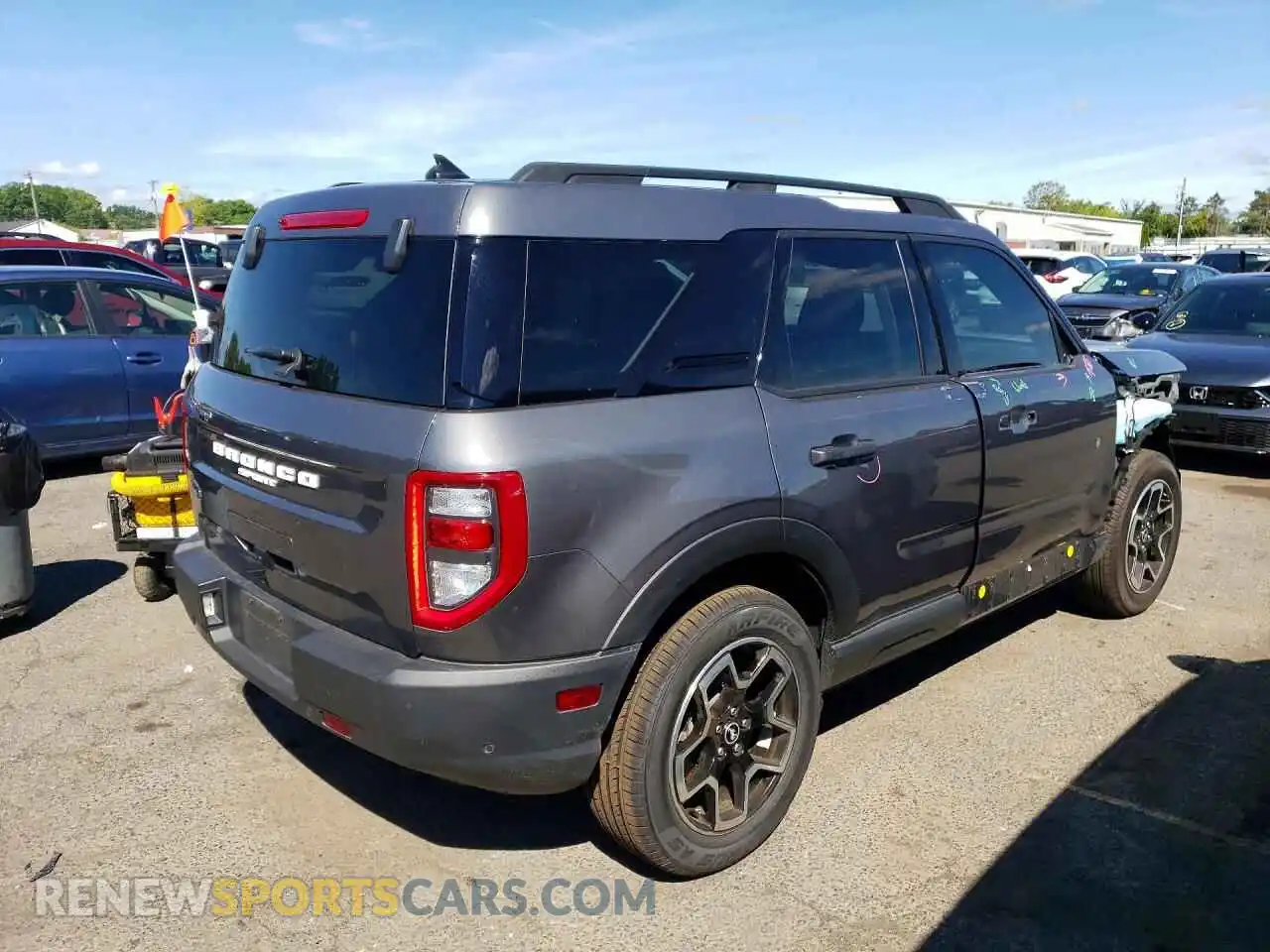 3 Photograph of a damaged car 3FMCR9B67RRF54508 FORD BRONCO 2024